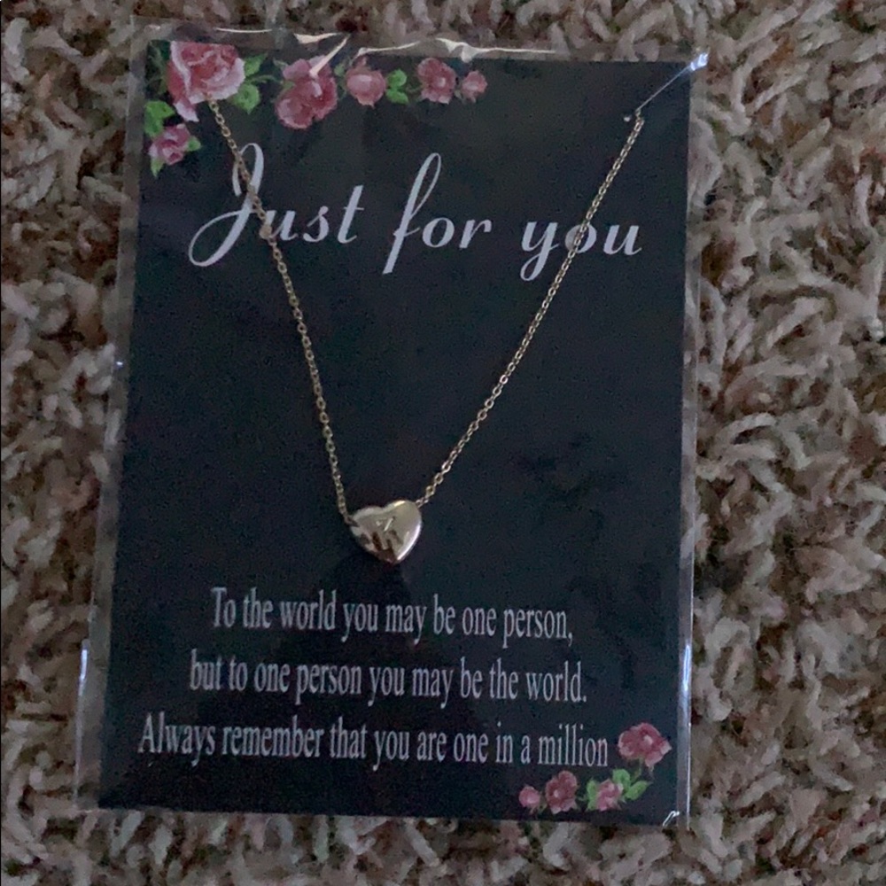 NEVER OPENED!!! K Necklace